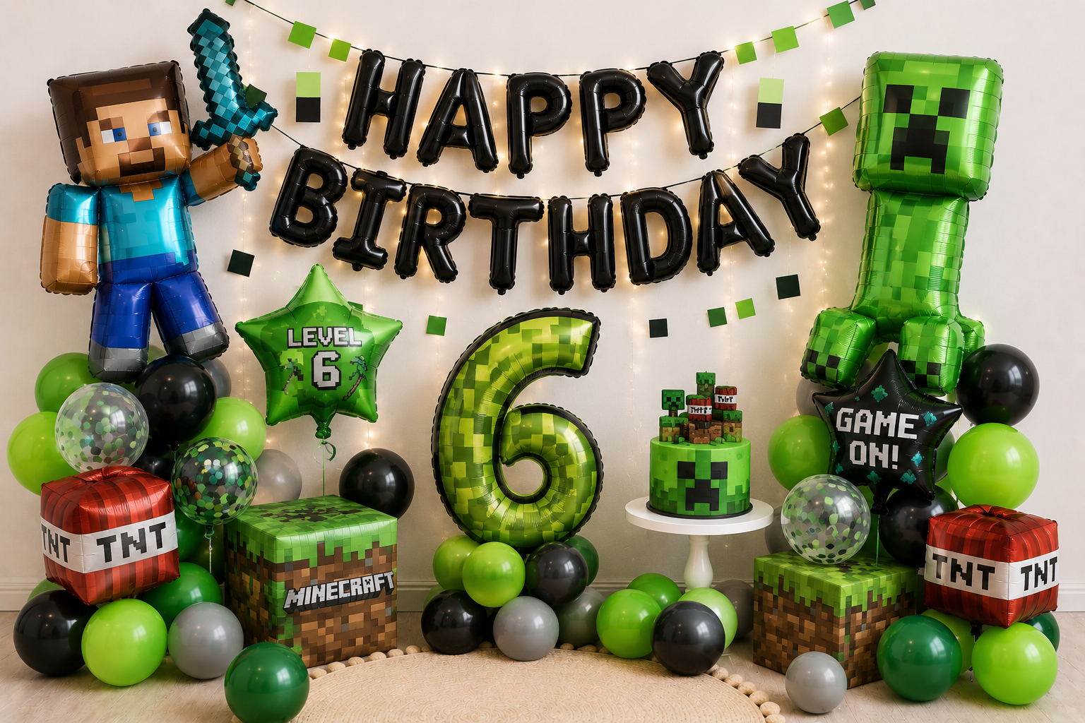 🎂🎈 Výzdoba na 6. narozeniny – veselá oslava pro malé školáky