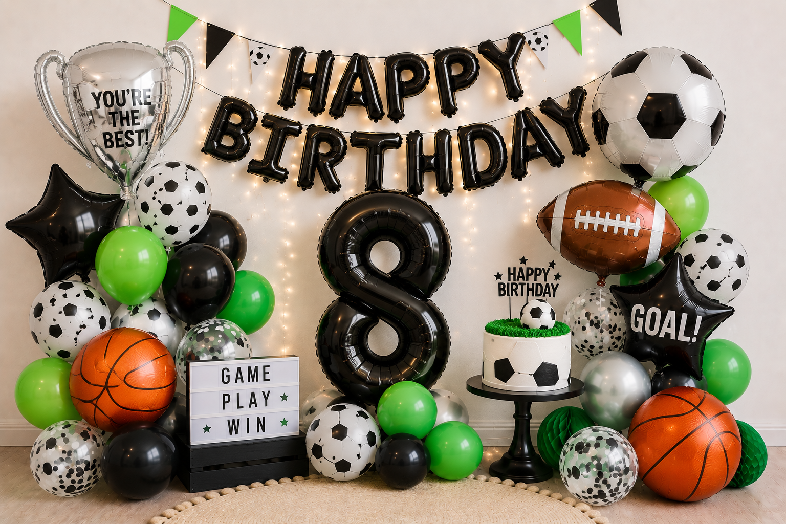 🎂🎈 Výzdoba na 8. narozeniny – originální oslava plná zábavy a balónků