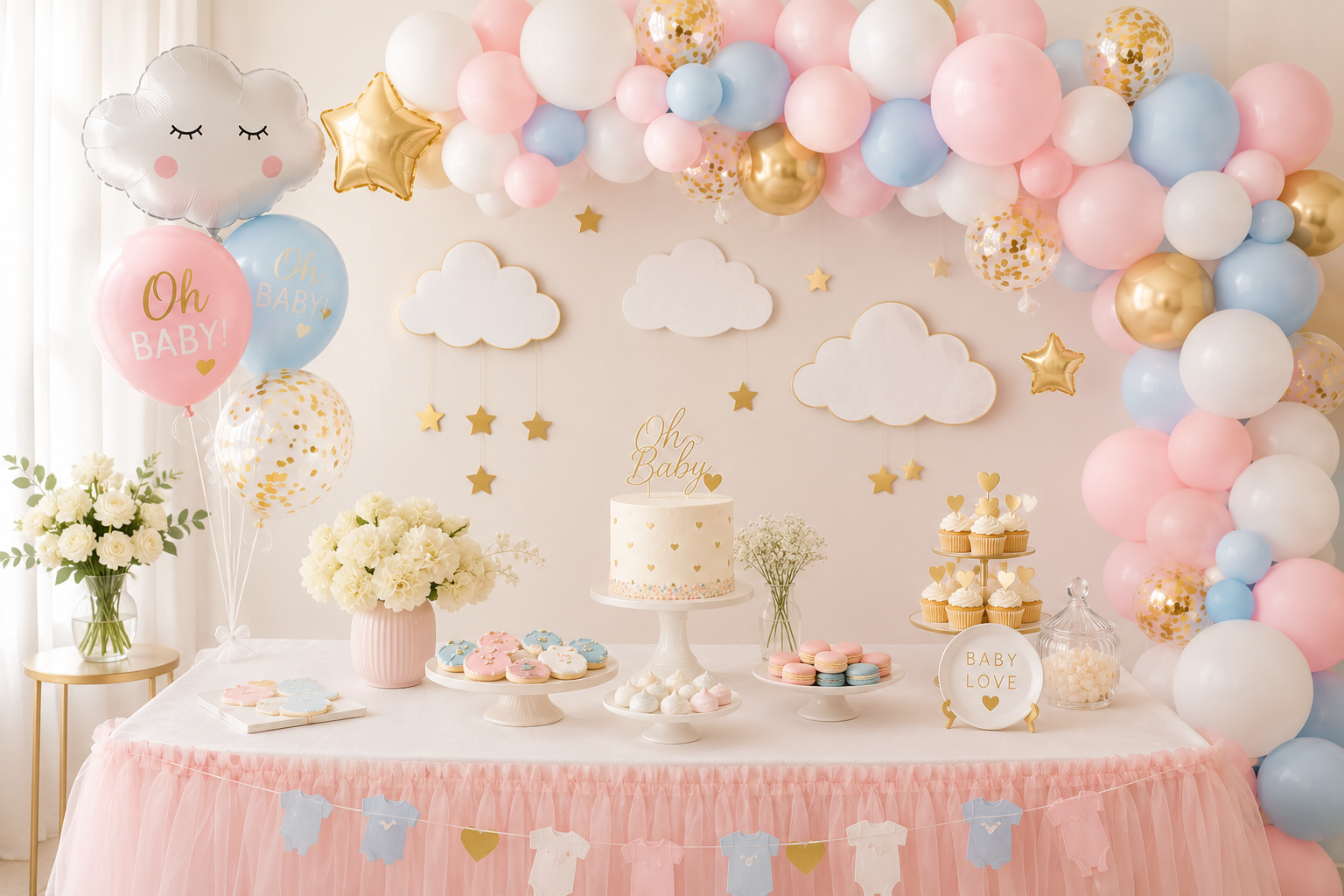 👶 Výzdoba na baby shower – inspirace pro nezapomenutelnou oslavu