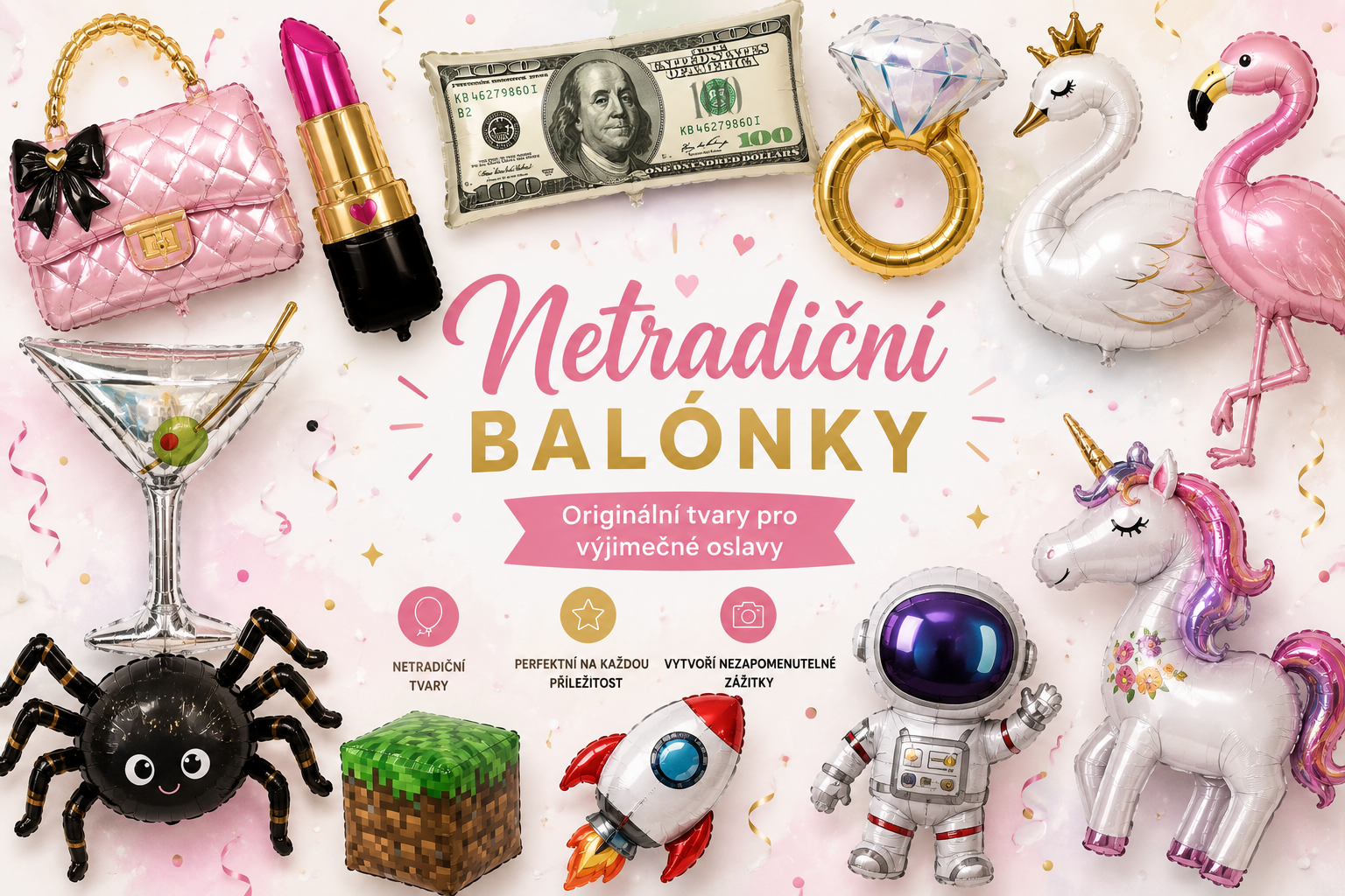 🎈 Proč jsou Netradiční balónky opravdu netradiční?