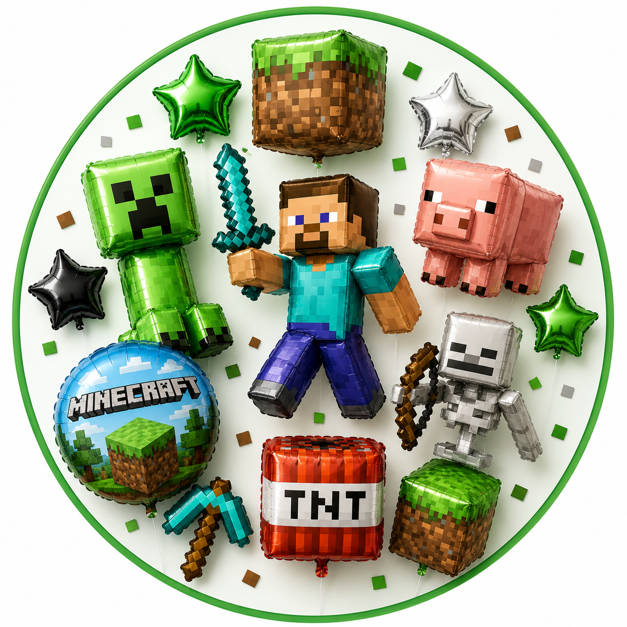 Balónky Minecraft