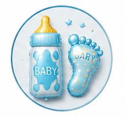 Balónky na baby shower
