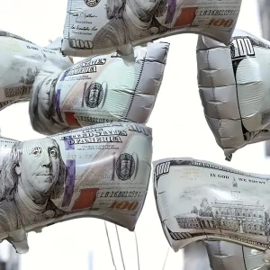 Fóliový balónek – Americký dolar