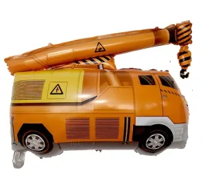 Fóliový balónek - Stavební auto s hákem