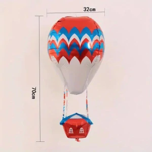 3D fóliový balónek – Horkovzdušný balón