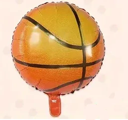 Balónek basketbalový míč – fóliový balónek ve tvaru míče na dětské narozeniny