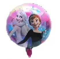 Kulatý fóliový balónek – Elza a Anna