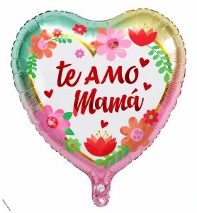 Balónek srdce Te AMO Mamá – originální dárek ke Dni matek ❤️