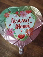 Fóliový balónek srdce – Te Amo Mamá