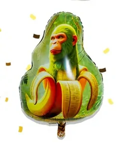 Fóliový balónek – Chimpanzini Bananini