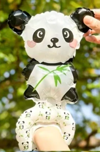 Balónek zvířátko na ruku – fóliový balónek pro děti panda