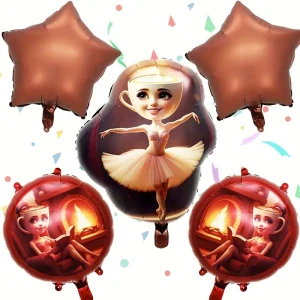 Balónkový set Ballerina Cappucina – originální balónky na narozeniny