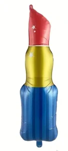 3D fóliový balónek - Rtěnka růžová