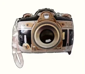 Fóliový balónek - Fotoaparát