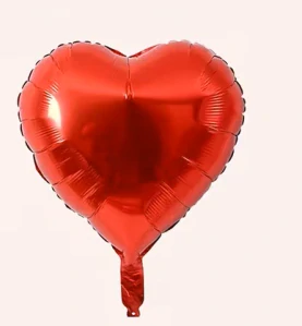 Fóliový balónek srdce – červený balónek na Valentýna a svatbu