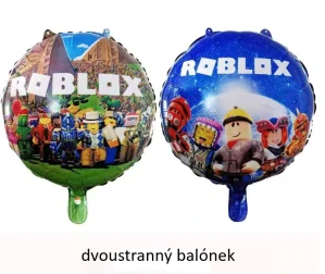 Kulatý balónek Roblox – fóliový balónek na dětské narozeniny
