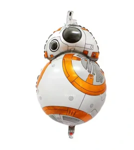 Balónek BB8 Star Wars – fóliový balónek na dětské narozeniny s motivem Star Wars