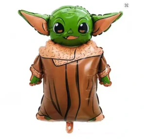 Balónek Yoda Star Wars – fóliový balónek na dětské narozeniny s motivem Star Wars