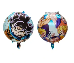 Balónek Dragon Ball – kulatý fóliový balónek na dětské narozeniny s anime motivem