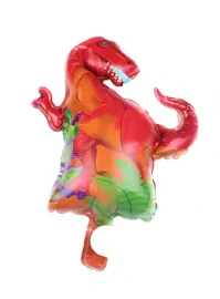 Balónek dinosaurus (1) – fóliový balónek na dětské narozeniny s motivem dinosaura