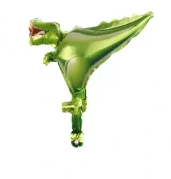 Balónek dinosaurus (3) – fóliový balónek na dětské narozeniny s motivem dinosaura