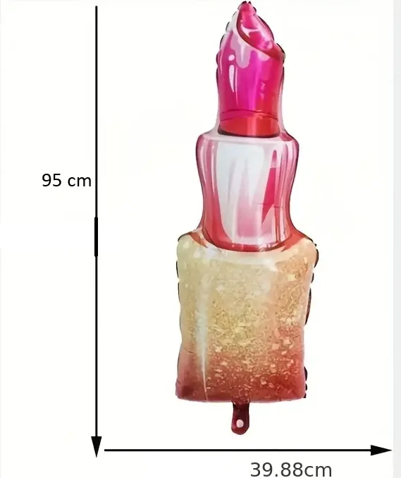 Fóliový balónek – Růžová rtěnka