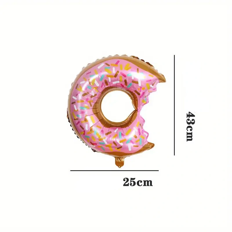 Fóliový balónek – Nakousnutý donut