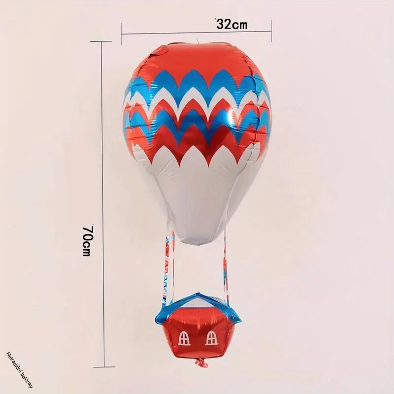 3D fóliový balónek – Horkovzdušný balón