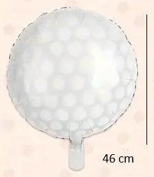 Balónek golfový míček – fóliový balónek ve tvaru míče na dětské narozeniny