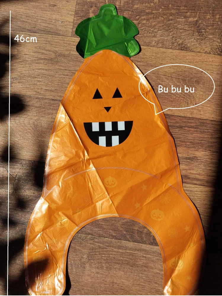 Balónek – Čelenka děsivá mrkev