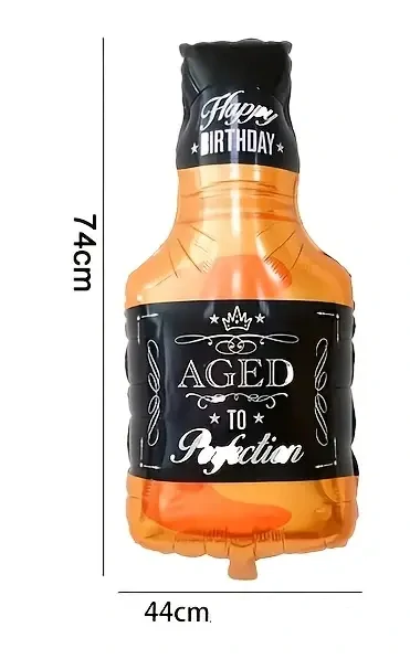 Fóliový balónek – Láhev alkoholu