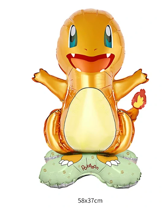 Balónek Pokémon Charmander – fóliový balónek Pokémon na dětské narozeniny