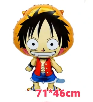 Balónek Luffy One Piece – fóliový balónek anime na dětské narozeniny