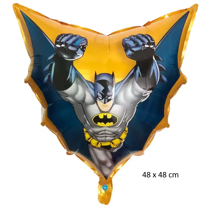 Balónek letící Batman –  fóliový balónek na dětské narozeniny se superhrdinou