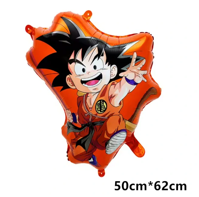 Balónek Dragon Ball – fóliový oranžový balónek na dětské narozeniny s anime motivem