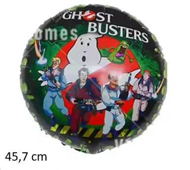Balónek Krotitelé duchů – fóliový balónek kulatý Ghostbusters na dětské narozeniny