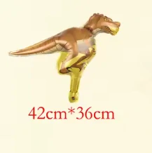 Balónek dinosaurus (4) – fóliový balónek na dětské narozeniny s motivem dinosaura