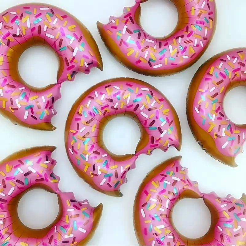 Fóliový balónek – Nakousnutý donut