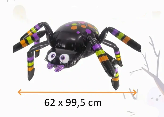 Fóliový balónek – Černý pavouk